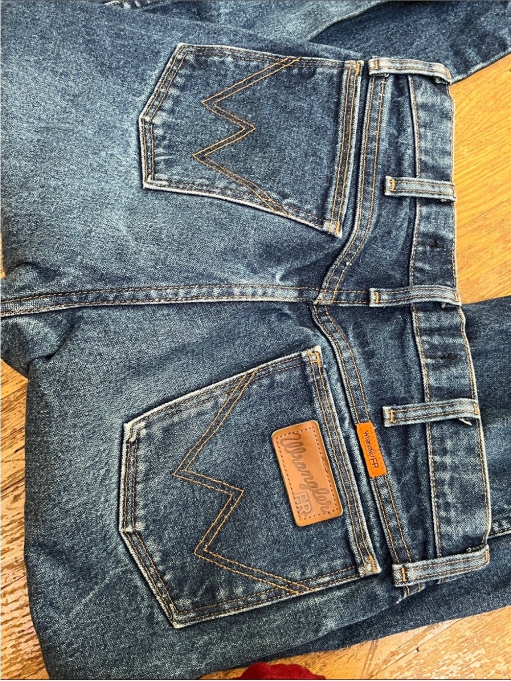 Wrangler Boyfriend Jeans Dark Blue